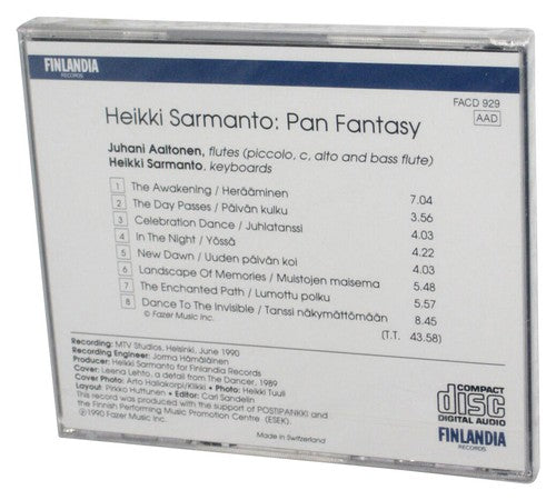 Heikki Sarmanto Pan Fantasy (1990) Audio Music CD