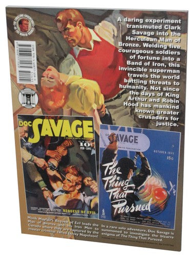 Doc Savage Bequest of Evil & The Thing That Pursued (2014) Paperback Book #78