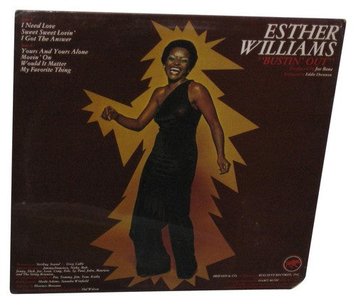 Esther Williams Bustin Out (1978) LP Vinyl Record