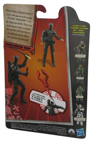 GI Joe Retaliation Ninja Duel Snake Eyes (2012) Hasbro 3.75 Inch Figure 