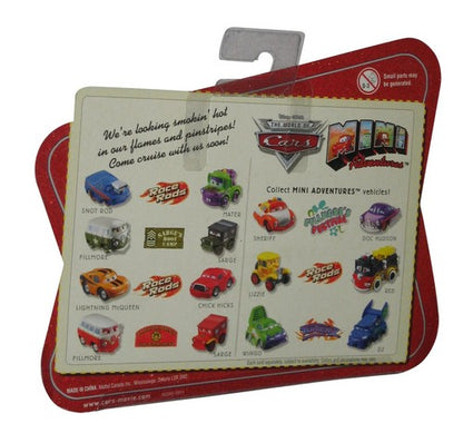 Disney Cars Mini Adventures Race Rods Lightning McQueen & Chick Hicks Toy Car Set