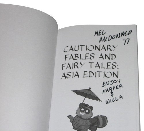 Cautionary Fables & Fairytales Asia Edition Paperback Book - (Signed)