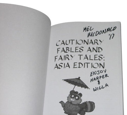 Cautionary Fables & Fairytales Asia Edition Paperback Book - (Signed)