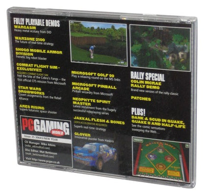 PC Gaming World X-Mas / New Year Issue 25 Video Game Demo CD