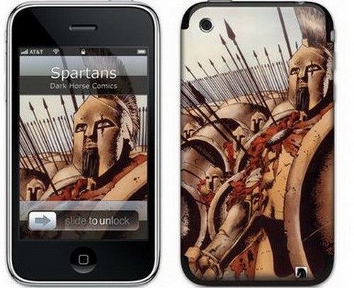 300 The Movie Spartans Protective iPhone GelaSkin 17-146