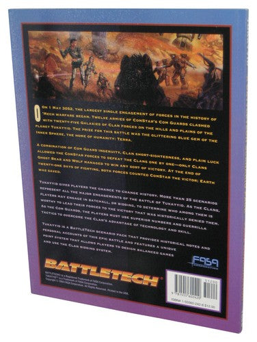 Battletech 1685 Tukayyid (1994) Paperback Book - (Jeffrey Layton)
