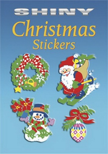 Shiny Christmas Sticker Sticker Set - 11 Stickers