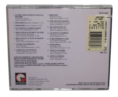 Opera Favourites Czech Symphony Orchestra Music CD