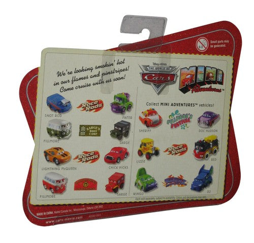 Disney Cars Mini Adventures Race Rods Lightning McQueen & Chick Hicks Toy Car Set