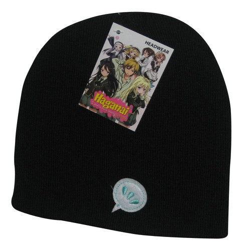 Haganai Logo Symbol Anime Cosplay Black Beanie Hat GE-32177