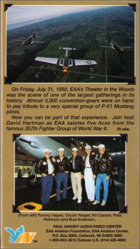 357th Fighter Aces Reunite At EAA Oshkosh VHS Tape - (David Hartman) The Yoxford Boys Return