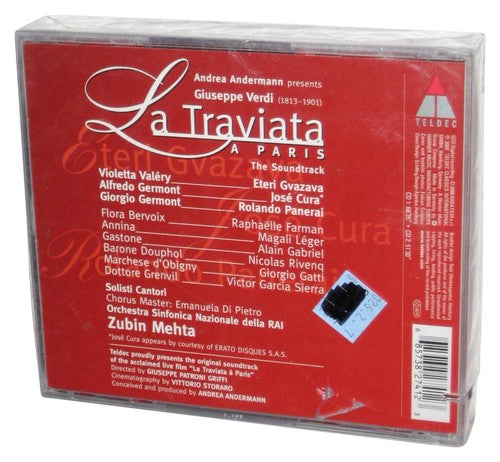 Verdi La Traviata A Paris The Soundtrack (2000) Audio Music CD