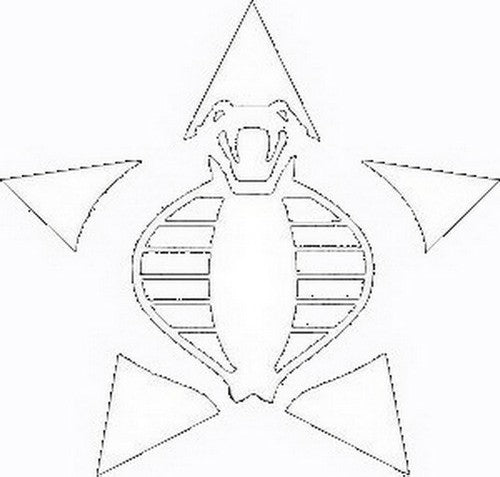 GI Joe Cobra Window Decal Sticker