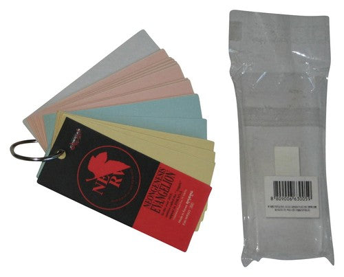 Neon Genesis Evangelion Asuka & Red Nerv Logo Gainax Note Cards Pad Keychain