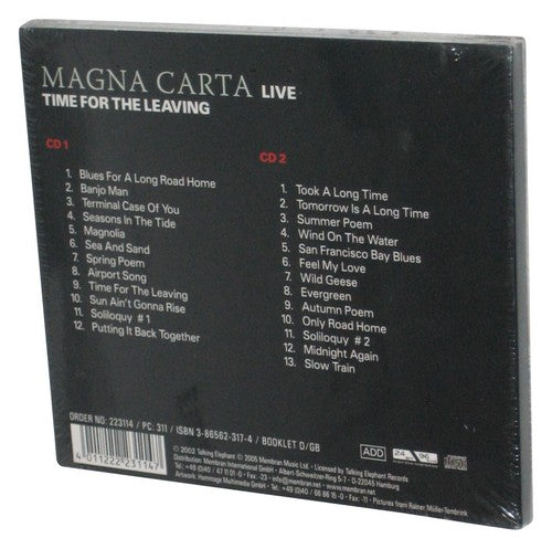 Magna Carta Time For The Leaving-Live (2002) Audio Music CD
