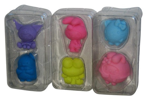 Hello Kitty and Friends Mini Squishies (2018) Surreal Mystery Blind Random Pack - (Lot of 2 Bags = 4 Characters)