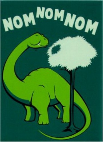 Nom Nom Nom Dinosaur Magnet SM4092