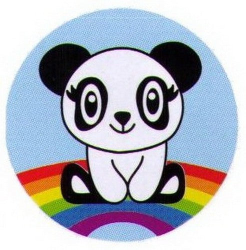Bored Inc. Panda Rainbow Button BB3991