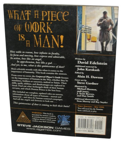 In Nomine Corporeal Players Guide (1999) Paperback Book