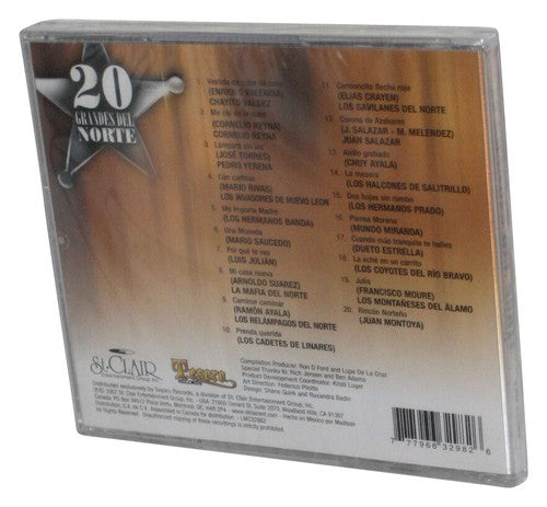 20 Grandes Exitos Del Norte 1 (2007) Audio Music CD