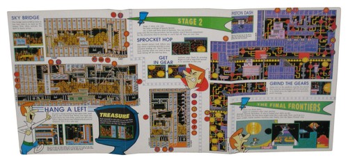 Nintendo Power Disney Jungle Book Super NES (1994) Video Game Pull-Out Poster