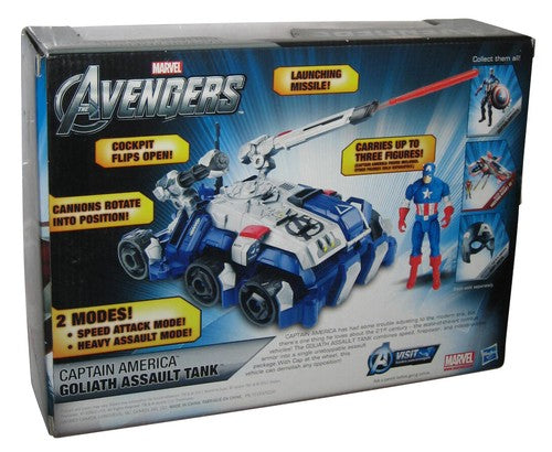 Marvel Captain America Comic Series Goliath Assault Tank Toy Figure Set