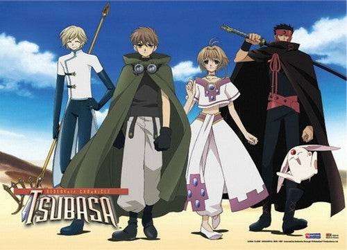 Tsubasa Group Horizontal Anime Cloth Wall Scroll Poster GE-9743