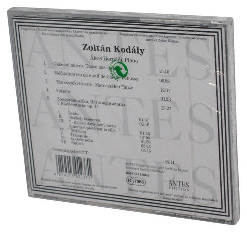 Zoltan Kodaly Dances From Galanta Meditation Audio Music CD