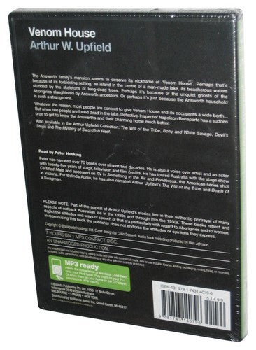Venom House (2012) MP3 Audio CD - (Peter Hosking / Detective Inspector Napoleon Bonaparte)