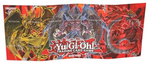 Yu-Gi-Oh! Konami (2007) TCG Trading Card Game Hard Fold Game Board Mat