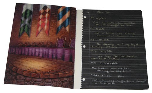 Harry Potter Mysterious Halls of Hogwarts Sticker Book - (4 Reusable Sheets of Stickers)