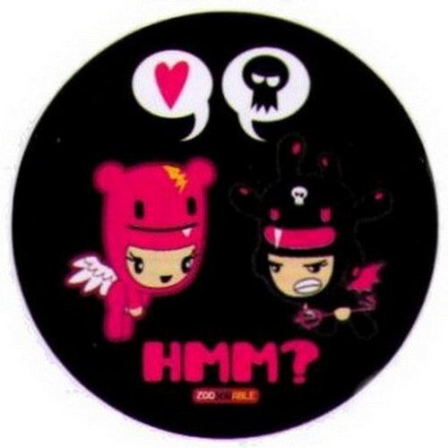 Zoodorable Hmm Button ZB4467