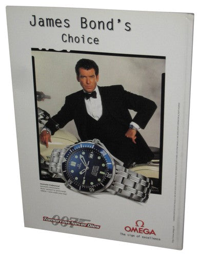 007 Tomorrow Never Dies James Bond Movie (1997) Paperback Book - (World Charity Premiere Fund For Sailors)