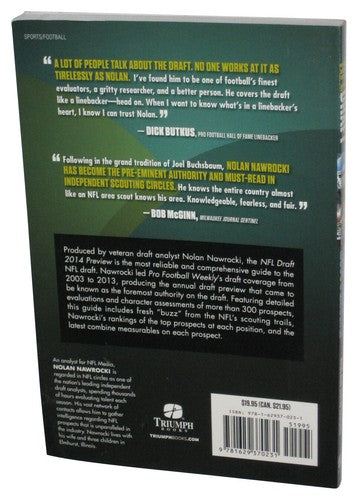 NFL Football Draft 2014 Preview (2014) Paperback Book