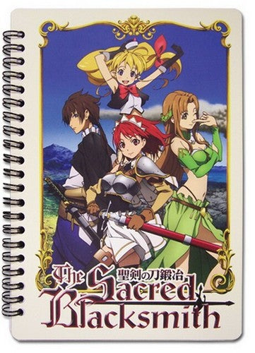 Sacred Blacksmith Characters Anime Notebook GE-89053