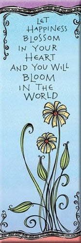 Let Happiness Blossom In Your Heart Magnet 60061LLD