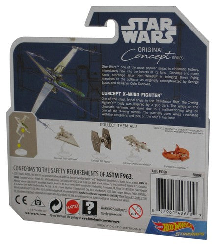Star Wars Concept X-Wing Fighter Falcon (2017) Hot Wheels Vehicle