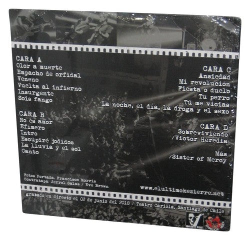 E.U.K.Z. El Ultimo ke Zierre 2LP Vinyl Music Record