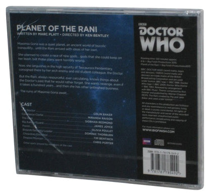Doctor Who Planet of The Rani (2015) Marc Platt Audio CD