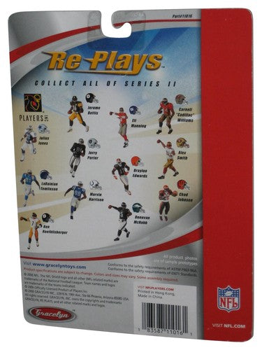 NFL Football Eli Manning Red Jersey #10 (2006) Re-Plays Series II Giants Figure