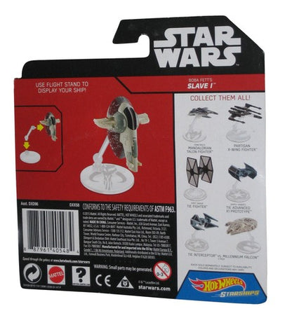 Star Wars Hot Wheels Rogue One Boba Fett's Slave 1 Starships Toy Vehicle