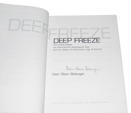 Deep Freeze (2006) Hardcover Book - (Dian Olson Belanger)
