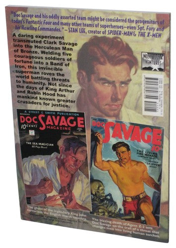 Doc Savage Sea Magician & The Living-Fire Menace (2008) Paperback Book #8