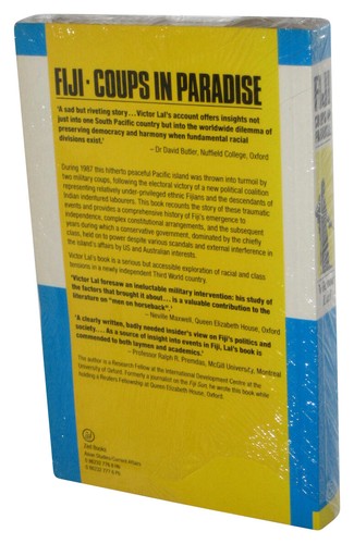 FIJI Coups In Paradise Race Politics and Military Intervention Paperback Book - (Victor Lal)