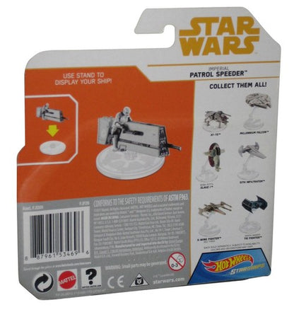 Star Wars Hot Wheels Imperial Patrol Speeder Starships Die-Cast Vehicle Toy