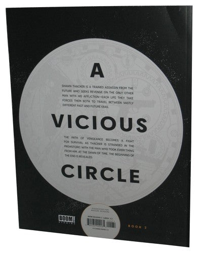 A Vicious Circle Boom Comic Magazine Book - (Convention Exclusive Virgin Variant Black & White Cover)