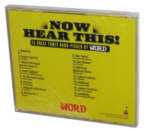 Now Hear This! November 2006 Word Audio Music CD