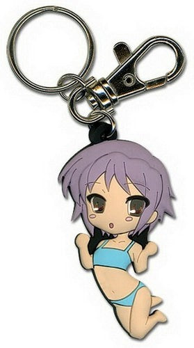 Melancholy of Haruhi Suzimaya Yuki PVC Keychain GE-3967