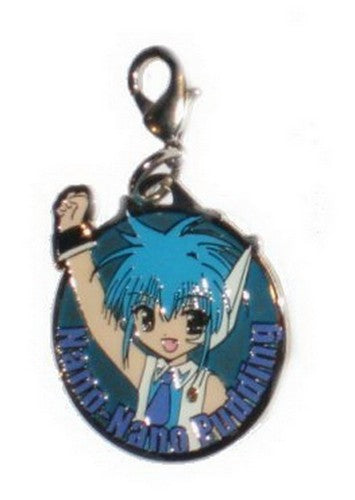 Galaxy Angel Nano-Nano Pudding Charm Keychain