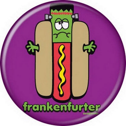 David and Goliath Frankenfurter Button 82035